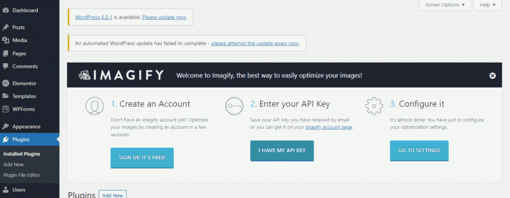 Using the API token