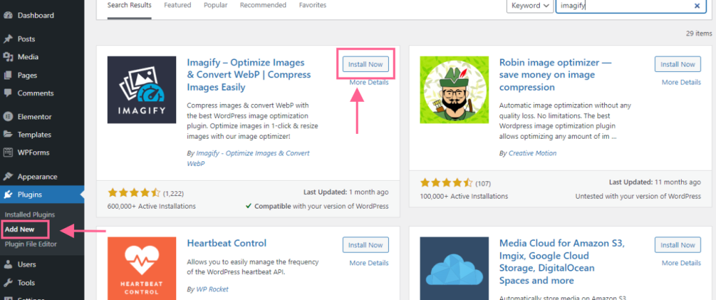 instaling-imagify